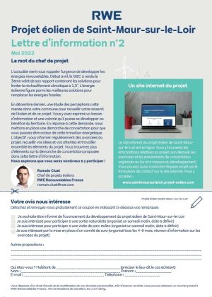 Lettre d'information n°2