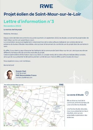 Lettre d'information n°3