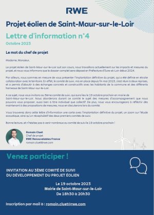 Lettre d'information n°4